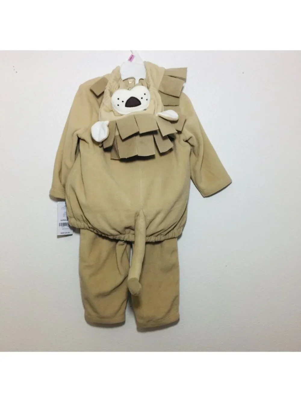 Carter's Halloween Lion Costume 6-9 M 2 Piece Set